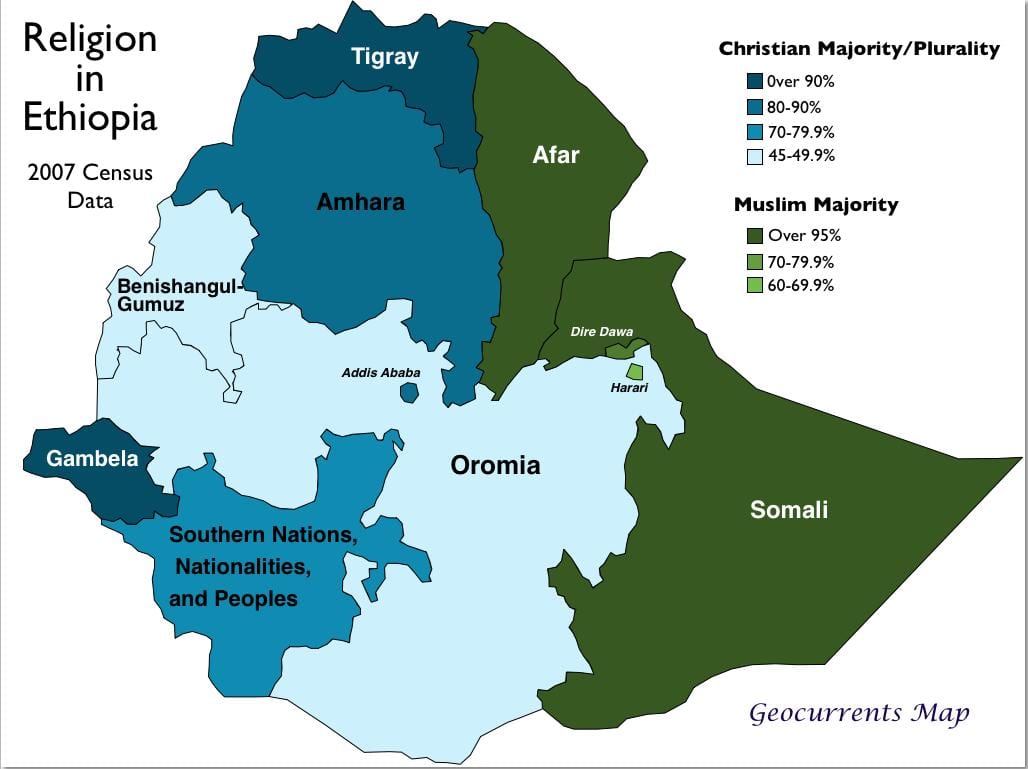 carte de dorze Ethiopie